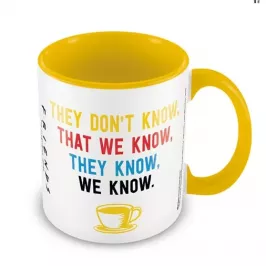 Кружка Friends (We Know) Yellow Coloured Inner Mug Кружка Friends (We Know) Yellow Coloured Inner Mug картинка 343110 - МосИгра